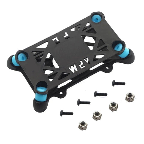 Anti Vibration Plate Mount For Flight Controllers Damping Shock Absorber with screws and nuts, compatible with APM 2 6 2 8 Pixhawk.