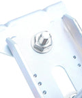 Swivel Top Boat Trailer Bunk Bracket Kit Set Tough As Nails Heavy Duty Galvanized close-up showing bolt and bracket detail