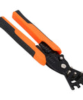 Heavy Duty Yet Lightweight Multi Function Wire Stripper With Slick Comfort Grip and Razor Sharp Chrome Steel Blades for no hassle stripping