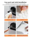 Heavy Duty Cabinet Door Bumpers Set With 4mm And 5.5mm Thick Cushions 3 Shapes And A 214 Piece Variety Pack Of Self Adhesive Clear Rubber Bumper Pads For Cabinets Drawers And Furniture That Keep Doors From Slamming Or Scratching Surfaces installation.