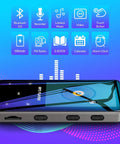 96GB Bluetooth 5.0 MP3 Player With Lossless Music MP4 Support FM Radio HD Speaker Super Light Metal Shell Touch Button Control
