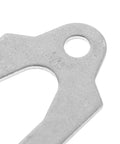 144 Piece Heavy Duty Automotive Panel Alignment Shims Kit With High Strength Steel Slotted Washers For Cars, SUVs, And Trucks, Perfect Door Hinge, Bumper Bracket, And Gap Panel Fit close-up steel shim