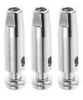 Three Pack Fencing Epee Point Stainless Steel Tips Replacement For Fencing Practice And Training Outdoors Durable Epee Tips