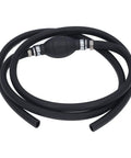 Hand Siphon Pump With Check Valve For Quick Fuel Transfer And Liquids Portable High Flow Siphon Tool For Cars Boats Lawn Equipment And Marine Use 10mm black NBR hose with check valve