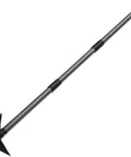 All In One Garden Hoe And Cultivator Tool 2 In 1 Heavy Duty Dual Head With 45 Inch Adjustable Long Handle, side view