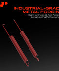 Rear Side Drum Brake Hardware Kit For VW Jetta Beetle 2011 To 2016 Complete Repair Set With Replacement Springs And Clips, red metal springs