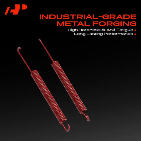 Rear Side Drum Brake Hardware Kit For VW Jetta Beetle 2011 To 2016 Complete Repair Set With Replacement Springs And Clips, red metal springs