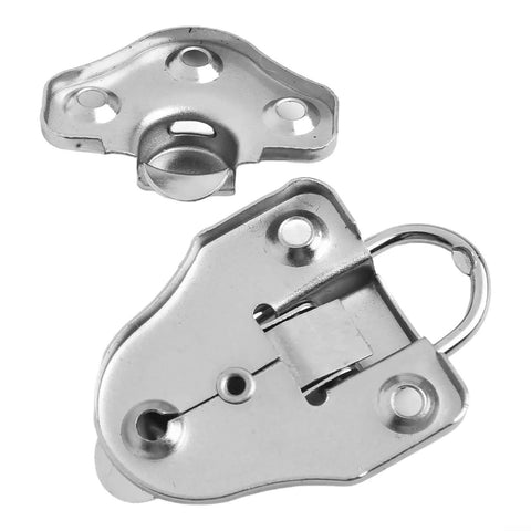 Heavy Duty Antique Iron Duckbill Toggle Latch Silver Hardware Adds Rustic Vibes And Solid Security To Vintage Wood Cabinet Switches For A Cool Vintage Look, silver metal latch set