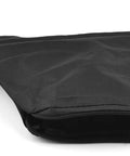 Heavy Duty Table Saw Dust Collection Bags With Secure Zipper Lock And Reinforced Steel Wire Collar Easily Adjusts To Fit Standard Shop Vacuum Hoses Top Tier Gear 2 Pack, showing black textile material.