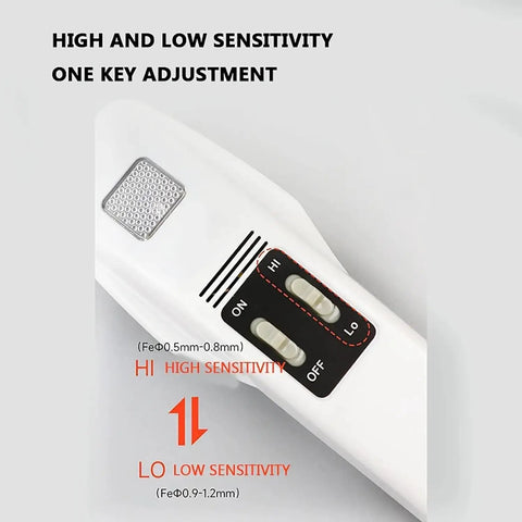 Needle Detector For Textiles And Clothing, High Sensitivity Metal Scanner That Sniffs Out Tiny Iron Needles, breakage free, sensitivity adjustment