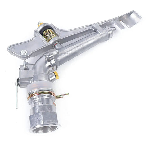 2 Inch Double Nozzle Swinging Sprinkler With 360 Degree Rotatable Arm For Large Area Irrigation 164 Ft Radius zinc alloy