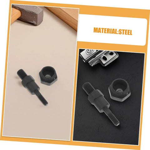 Pro Heavy Duty Steel Rivet Nut Tool Mandrels And Replacement Heads For 2pcs Manual Hand Riveters Perfect For Automotive Gear And Precision Metalwork That Works Like A Champ, steel mandrels set