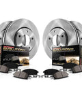 Toyota Camry Front And Rear Brake Kit With Rotors And Ceramic Pads Replacement For 2018 2024 Models All In One Brake Upgrade