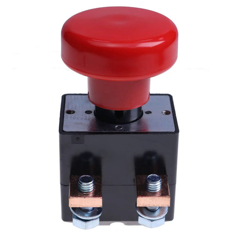 ZJK-250 ED250B-1 Emergency Stop Switch For Albright Electric Forklift & Pallet Stacker Heavy Duty E-Stop control with red button.