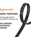 Tough As Nails 12 Inch V Shaped Toothed Double Sided Cable Ties With 200 Lbs Tensile Strength For Indoor Outdoor Use Extra Large Nylon Tie Wraps Adjustable Patented Design 80 Pack Black