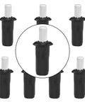 Heavy Duty Cabinet Door Repair Pins And Damper Replacement Clips With Retractable Shelf Support Brackets. Set of 8 plastic spring pins.