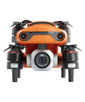 Front view of EVO II V3 Pro 6K Rugged Drone Bundle With Up To 40 Minutes Of Flight Time, Crystal 6K Video And 20MP Photos, beefy quadcopter.