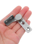 2 Pack Stainless Steel Heavy Duty Torque Friction Hinges With Damping 2.0Nm Small Torque Door Frame Hinges in hand
