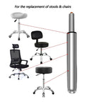 14 To 22 Inch Adjustable Gas Lift Cylinder For Office Chair And Gaming Stool Replacement Parts shown with compatible chairs