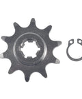 Ten Tooth 415 Chain Wheel Sprocket 10T for 47cc 49cc motorized bicycle, durable aluminum gear sprocket for gas powered ride.