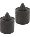 Heavy Duty 4 Pack Rubber Door Jamb Bumper Stops Kit Fits Ford Mark LT And Mariner Models, black rubber stops