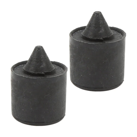 Heavy Duty 4 Pack Rubber Door Jamb Bumper Stops Kit Fits Ford Mark LT And Mariner Models, black rubber stops