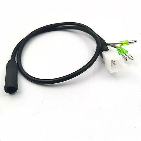 Motor Adapter 9 Pin Extension Cable For E Bike Motor Waterproof Connector 60 Cm Length Black ABS Durable Conversion