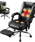 Massaging Office Chair With Foot Rest And Heat, 6 Point Vibration, Ergonomic Big And Tall Desk Chair For 500lbs