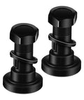 Heavy Duty Bolt Kit Two Pack With Nuts And Lock Washers One Eighth Inch Thread Diameter Two And One Half Inch Bolt Length One And Half Inch Shoulder