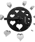 Disc Cutter Set Of 9 Entangled Heart Punches For Jewelry Making Pendants And Bracelets Heart Shaped Punch Mold Pro Grade Heavy Duty SKH9 Steel