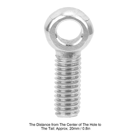 Twenty Piece Set Of Heavy Duty Lifting Eye Bolts Made From 304 Stainless Steel Durable And Corrosion Resistant For Machinery Lifting Accessories Hoists Rigging Indoor Outdoor Use, 20mm eye bolt