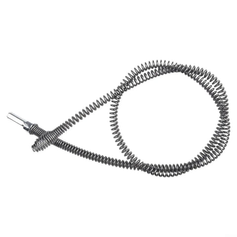 Spring Steel Pipe Dredging Tool Set Kicks Nasty Clogs to the Curb with Bendable Head drain snake flexible coil for plumbing.