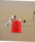 Heavy Duty Fencing Nut Repair Tool For Sabre Gear, Replacement Support Nut For Sabres, red plastic protective sleeve
