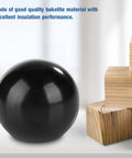 M8 Female Thread Ball Knob Set 5 Pack 32mm Diameter Polished Bakelite Round Machine Knobs For Handles And Tool Replacement