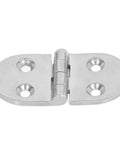 Straight Up Tough Thickened Oval Door Hinges Built From Rust Proof Stainless Steel With A Crisp Mirror Shine solid hinge design.