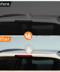 Before and after comparison of Shark Fin Antenna Cover For Hyundai Santa Fe GPS 2012 2013 2014 2015 2016 2017 2018