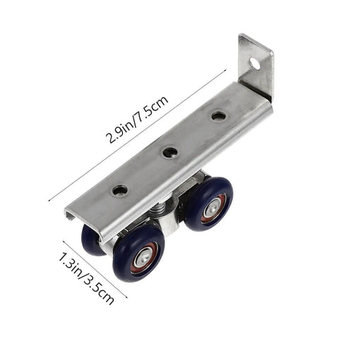 Heavy Duty Drawer Slides Set With Quiet Close Dampers Smooth Glide Metal Rollers And Steel Ball Bearings For Track Parts