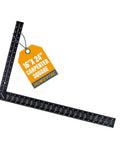 Must Have Pro Grade 16 By 24 Steel Framing Square With Rafter Tables For Woodworking And Construction tagged with measurements