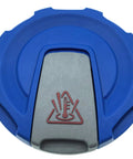 Heavy Duty Coolant Expansion Tank Cap For Audi A4 A5 A6 A7 A8L S4 S5 Q5 Q7 Q8 RS4 RS5 VW Touareg Porsche Direct Fit Replacement Surge Tank Cap 4M0121321J 4M0121321K, blue and gray design