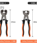 2 Piece Glass Tile Nippers Set With Wheeled Mosaic Nipper And Ceramic Tile Nipper on white background