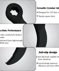Beefy Heavy Duty Pry Bar Wrench Adaptor Head For Half Inch Ratchet with reinforced SCM440 steel construction and anti-slip design