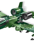 Armed Forces A-10 Thunderbolt II Warthog Aircraft Building Kit With 667 Pieces, 1 To 48 Scale, Displayed on Stand