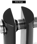 Close-up of a bearing removal tool showing the threaded mechanism for a motorcycle neck bearing race remover 1-1/8 to 2-5/8 inches