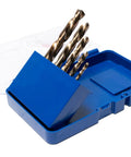 Left Hand Drill Bit For Metal Working With Cobalt M35 Steel Split Point Tips Self Centering Built To Cut Through Hardened Metals Bolts And Studs