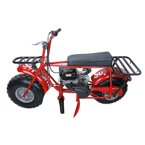 Red mini bike with Replacement Mini Bike Foot Pegs Kit For Predator Powered Minis Fits CT200U CT200UEX BT200X CT100U CC100X Not For Other Models