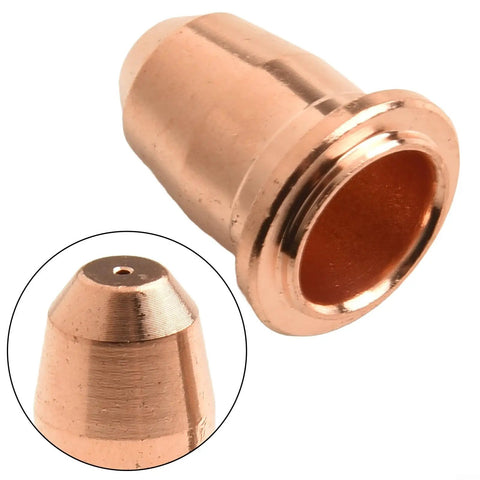 Plasma Cutter Torch Consumables Kit With 20 Pieces For Any Series Includes 10 Electrodes And 10 Nozzles 0.8mm Aperture Replacement Parts