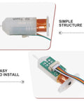 Auto Bed Leveling Sensor Probe For 3D Printers With Plastic Construction Fast Accurate Detection Compatible With Home DIY And Pro Grade Industrial Printers Stressfree Printing Touch Sensor Kit For Easy Bed Calibration. simple structure, easy install