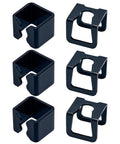 6-pack of hoop claw clamp clips, part of the 2 Ton Hydraulic Floor Jack Spare Parts Set With Hoop Claw Clamp Clips Universal Replacement For Hydraulic Floor Jacks 9mm And 11mm Clip Sizes Jack Repair Kit For Cylinder Piston Accessories 6 Pack DIY Ready.