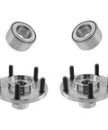 2 Piece Front Wheel Bearing And Hub Kit For Hyundai Sonata Tucson Optima Rondo Sportage XG350 And Kia Models Bolt On Ready
