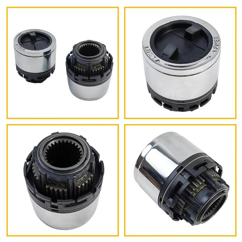 4WD Manual Locking Hub Assembly Set For Ford Ranger 1998 To 2003 Ford Explorer 1995 To 2001 And Mazda B Series 2001 To 2008 Replacement Hub Link Modules With OE Grade Quality